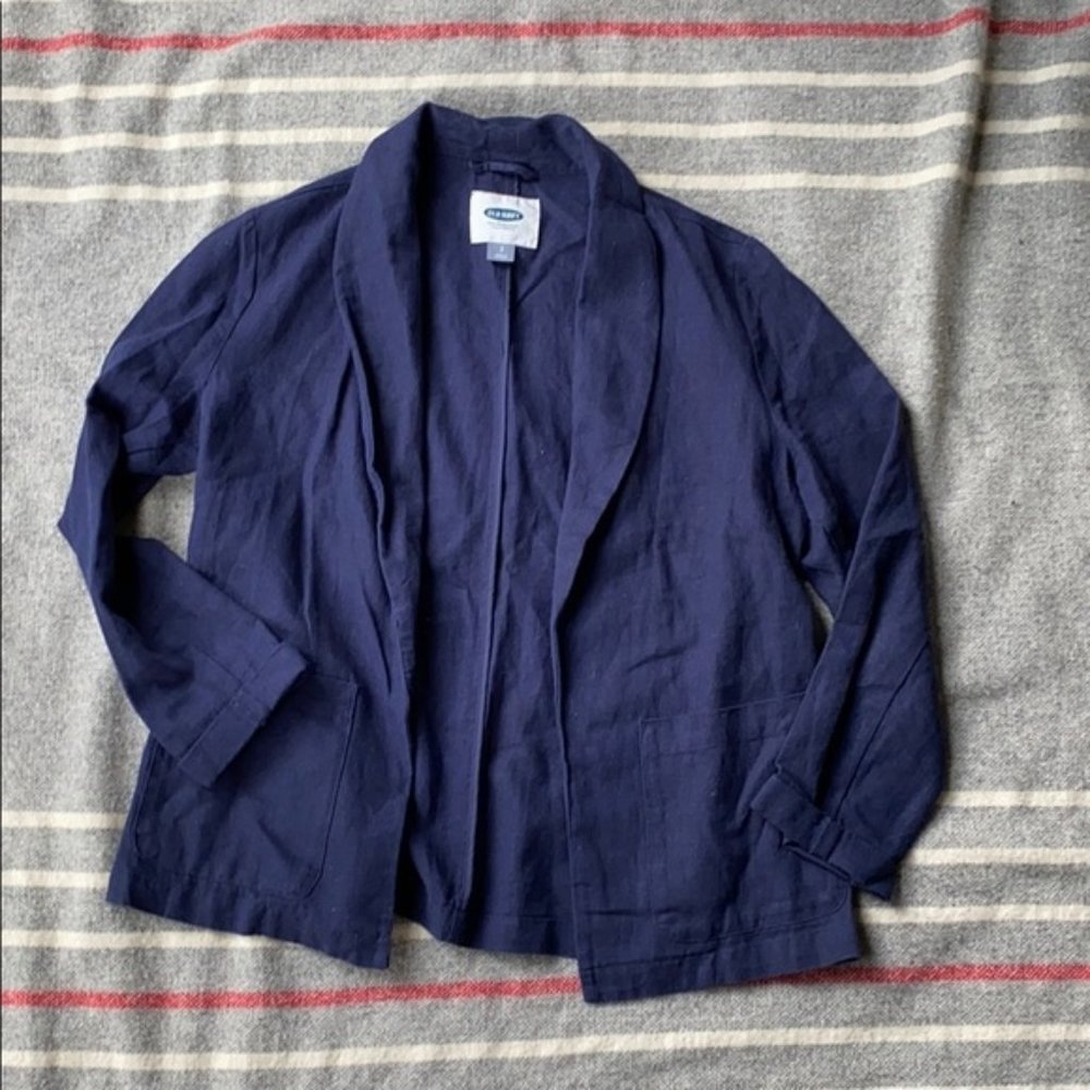 Old Navy Linen Blend Blazer